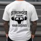 T-shirt personnalisé Stronger than you | Diamond Créa